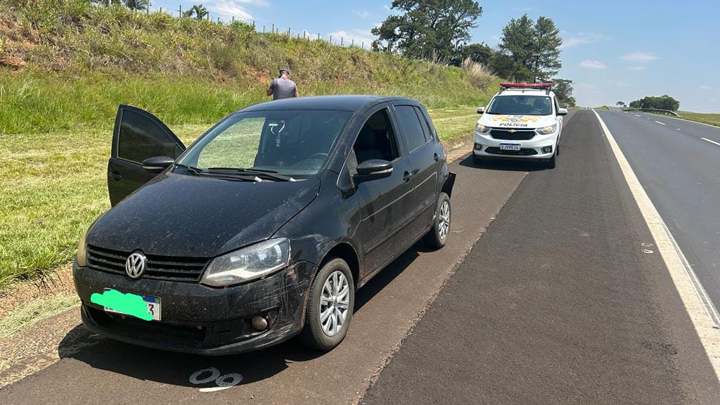 Foto 3 de 5 — Homem é preso com grande quantidade de maconha na rodovia Faria Lima em Matão